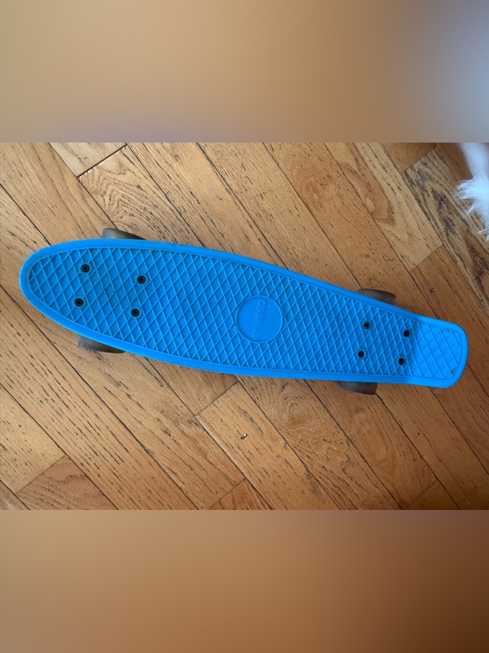 Blue Enkeeo Skateboard- Compact Cruiser -21 inches